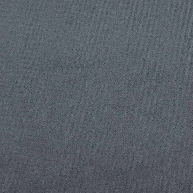 Box Spring Bed with Mattress Dark Grey King Single Velvet Payday Deals