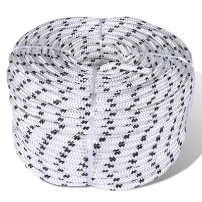 Braided Rope Coil Boat Line Polyester 6 mm x 50 m Payday Deals