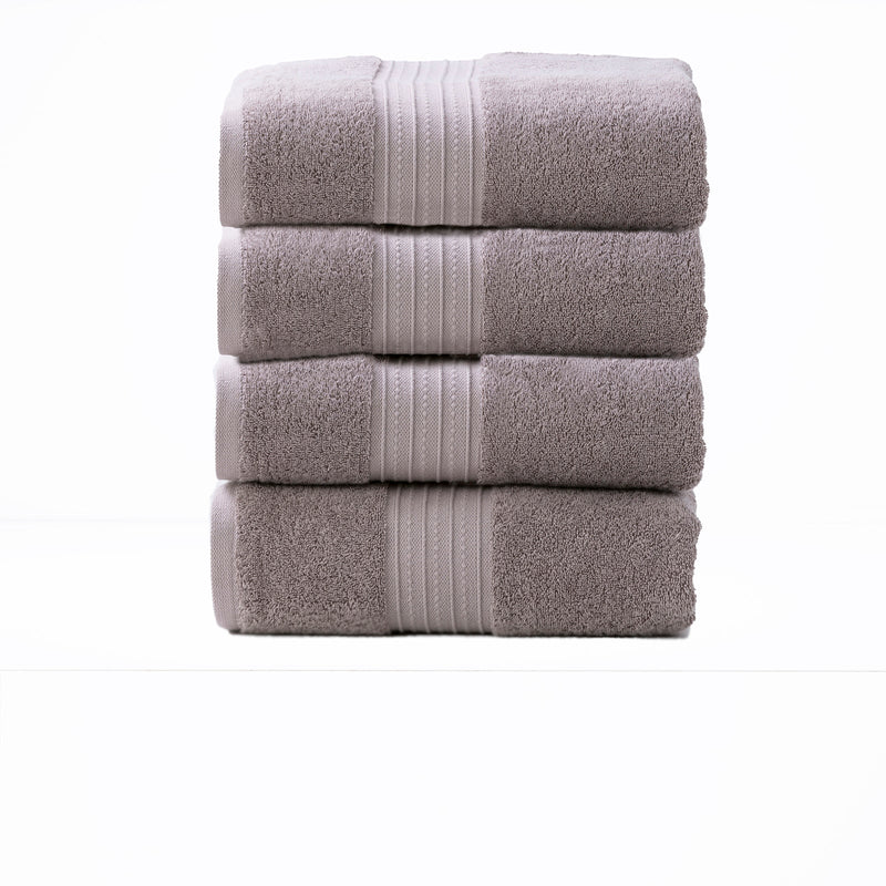 Brentwood 650 GSM Low Twist 4 Piece Whisper Bath Towel by Renee Taylor Payday Deals