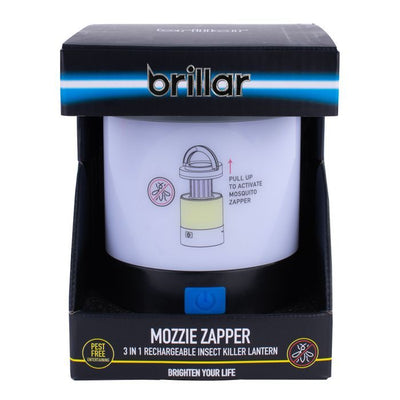 Brillar 3 in 1Rechargeable  Mozzie Zapper Bug Lantern
