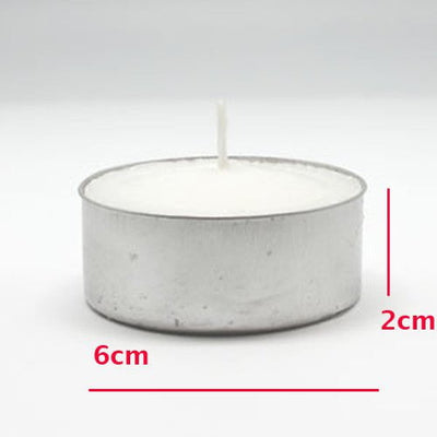 Bulk Buy Large Tealight Candles 6cm Wide in silver foil cup  100 in a pack - Party Event Wedding BBQ Dinner Romantic Ambience Decor Payday Deals