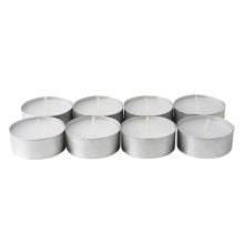 Bulk Buy Large Tealight Candles 6cm Wide in silver foil cup  100 in a pack - Party Event Wedding BBQ Dinner Romantic Ambience Decor Payday Deals