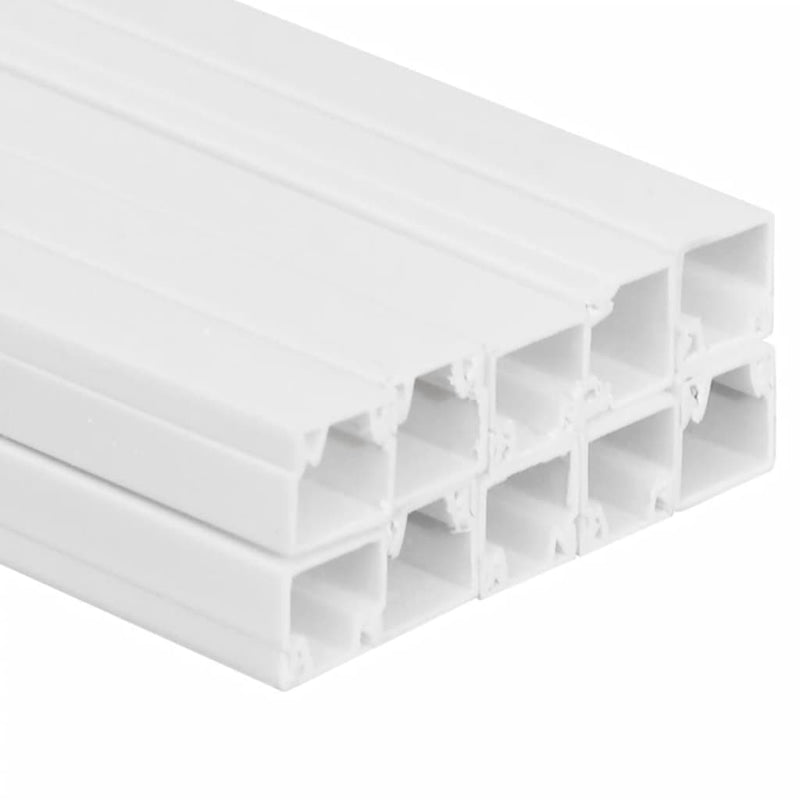 Cable Trunking 20x10 mm 10 m PVC Payday Deals