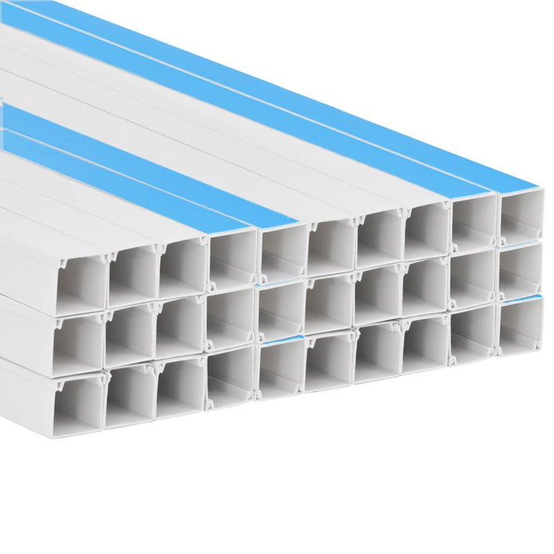 Cable Trunking Self-Adhesive 10x10 mm 30 m PVC Payday Deals