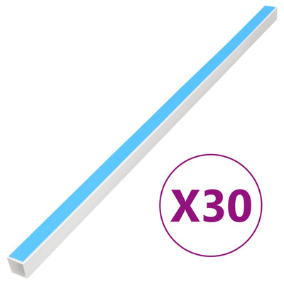 Cable Trunking Self-Adhesive 25x16 mm 30 m PVC Payday Deals