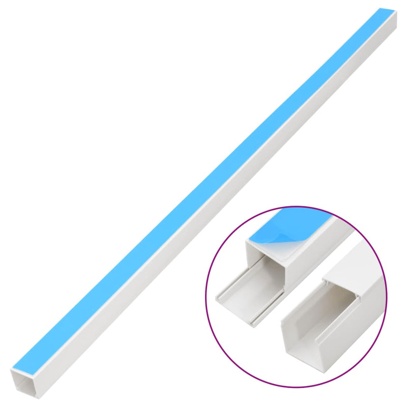 Cable Trunking Self-Adhesive 25x16 mm 30 m PVC Payday Deals