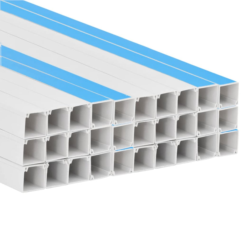 Cable Trunking Self-Adhesive 25x16 mm 30 m PVC Payday Deals
