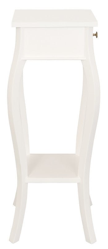 Cabriole Leg Plant Stand (White) Payday Deals