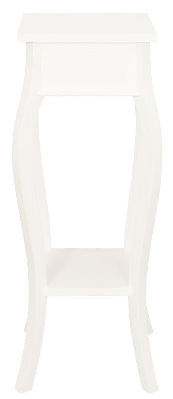 Cabriole Leg Plant Stand (White) Payday Deals