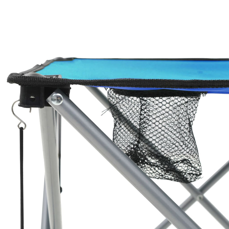 Camping Table and Chair Set 3 Pieces Blue Payday Deals