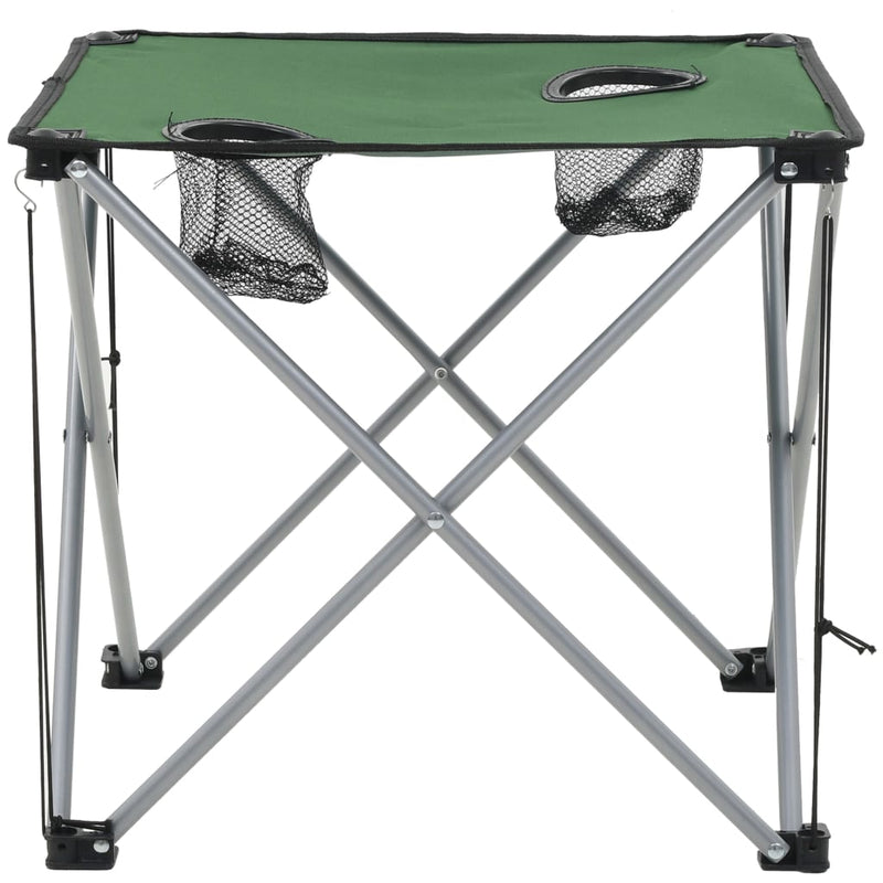 Camping Table and Chair Set 3 Pieces Green Payday Deals