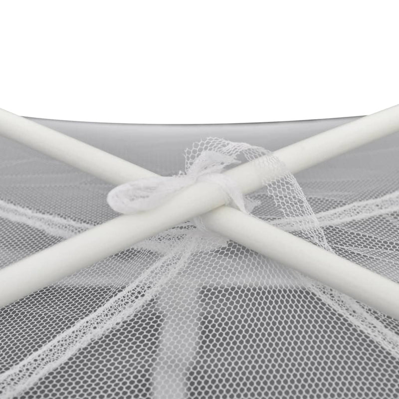 Camping Tent 200x120x130 cm Fiberglass White Payday Deals