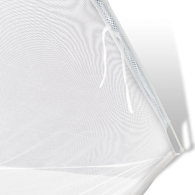 Camping Tent 200x120x130 cm Fiberglass White Payday Deals