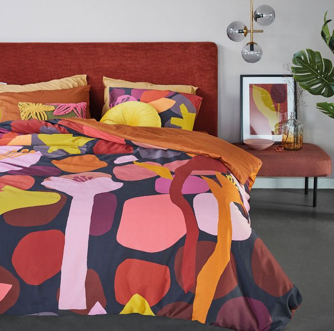 Candy Cotton Sateen Multi Quilt Cover Sets by Bedding House King Payday Deals