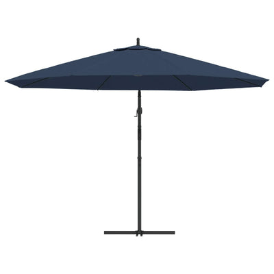 Cantilever Garden Parasol 3.5 m Blue Payday Deals