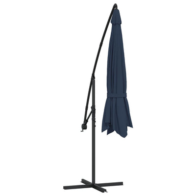Cantilever Garden Parasol 3.5 m Blue Payday Deals