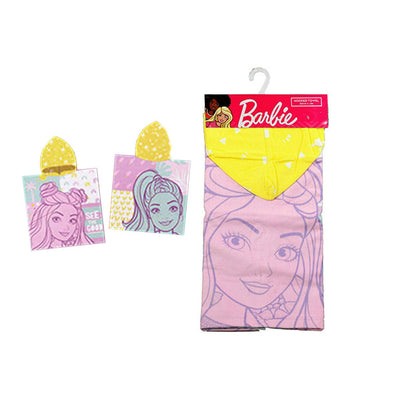 Caprice Barbie See the Good Cotton Hooded Licensed Towel 60 x 120 cm