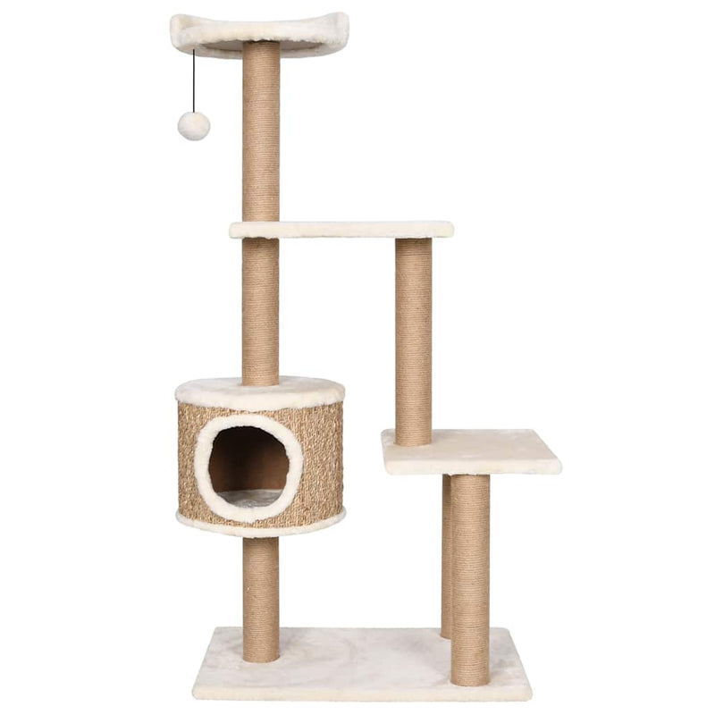 Cat Tree with Scratching Post 123cm Seagrass Payday Deals