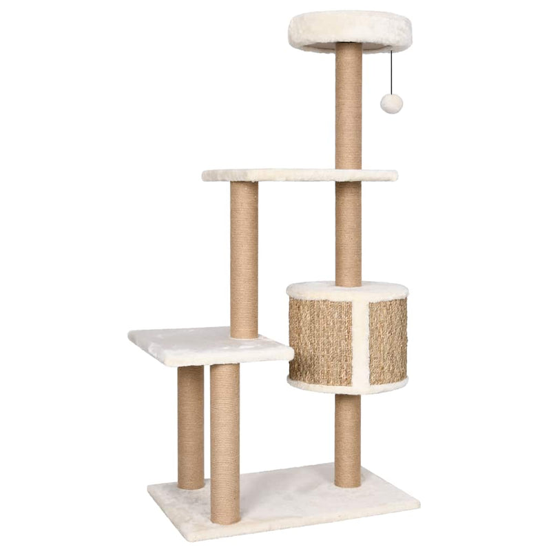 Cat Tree with Scratching Post 123cm Seagrass Payday Deals
