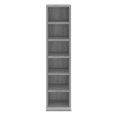 CD Cabinet Grey Sonoma 21x20x88 cm Engineered Wood Payday Deals