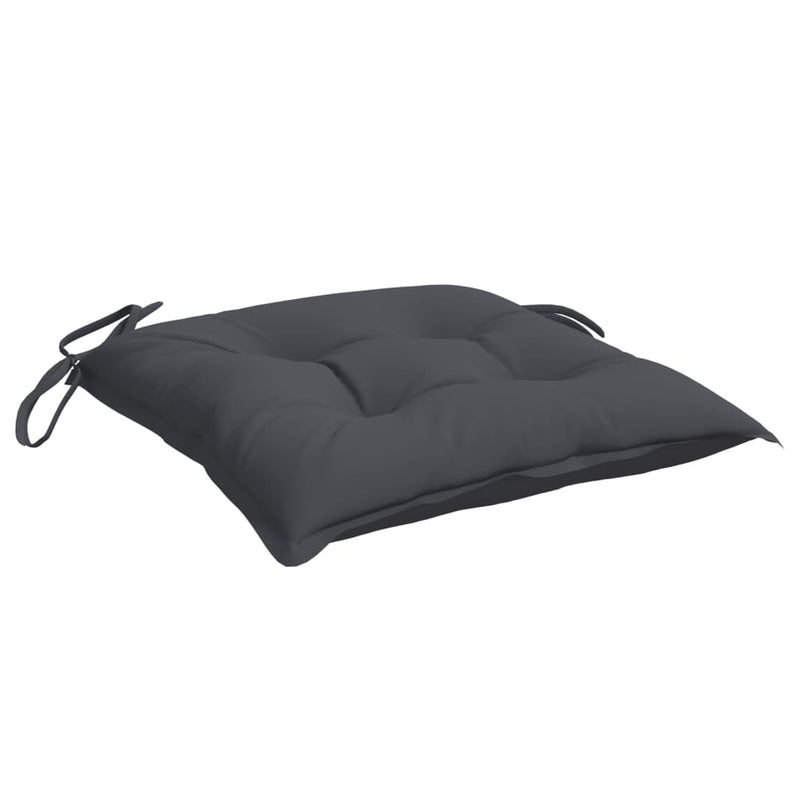 Chair Cushions 2 pcs Anthracite 40x40x7 cm Oxford Fabric Payday Deals