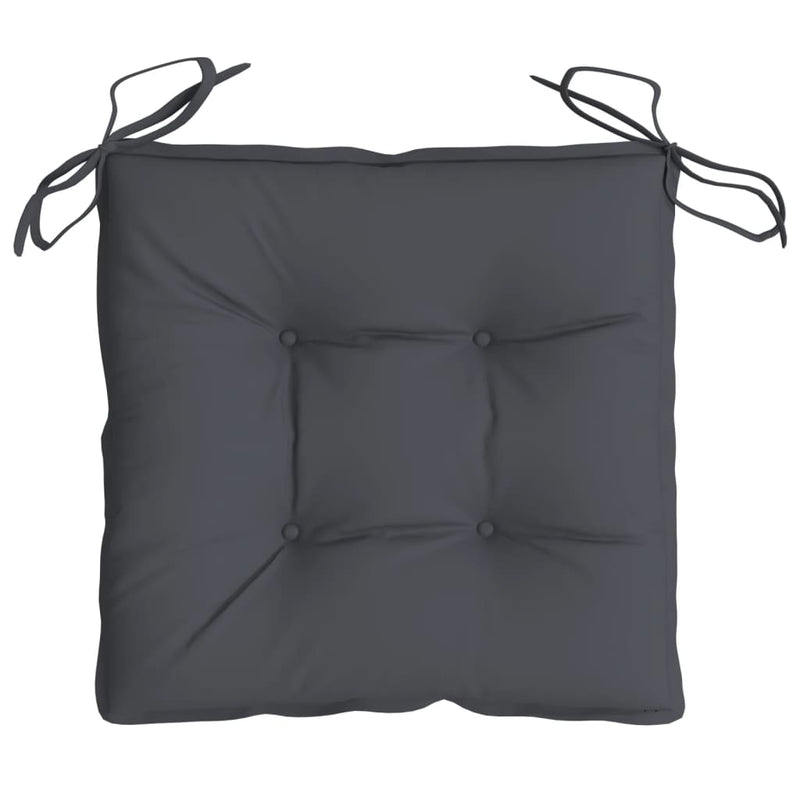 Chair Cushions 2 pcs Anthracite 40x40x7 cm Oxford Fabric Payday Deals
