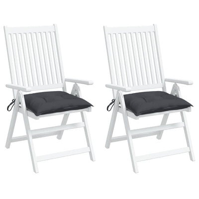Chair Cushions 2 pcs Anthracite 50x50x7 cm Oxford Fabric Payday Deals