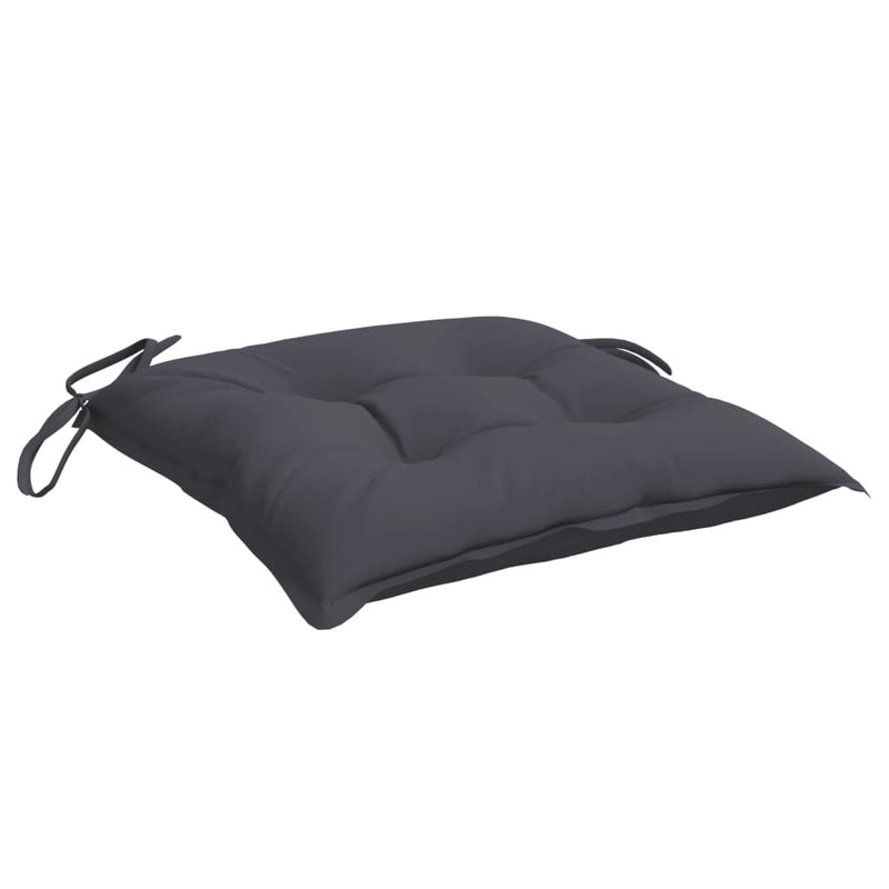 Chair Cushions 2 pcs Anthracite 50x50x7 cm Oxford Fabric Payday Deals