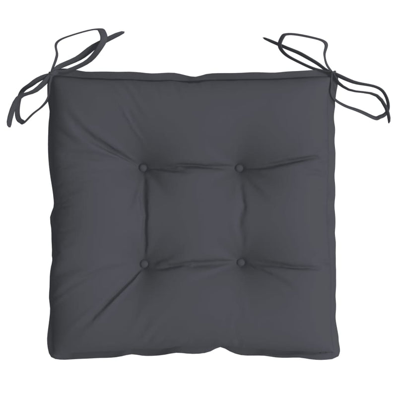 Chair Cushions 2 pcs Anthracite 50x50x7 cm Oxford Fabric Payday Deals
