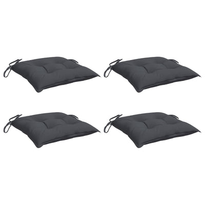 Chair Cushions 4 pcs Anthracite 50x50x7 cm Oxford Fabric Payday Deals