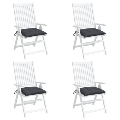 Chair Cushions 4 pcs Anthracite 50x50x7 cm Oxford Fabric Payday Deals