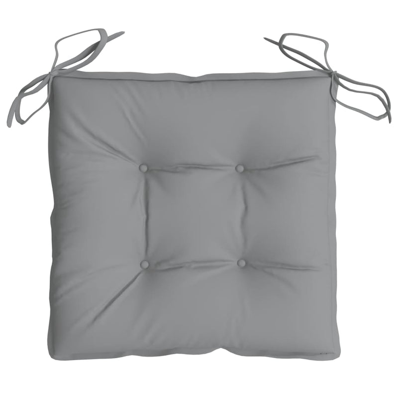 Chair Cushions 4 pcs Grey 40x40x7 cm Oxford Fabric Payday Deals