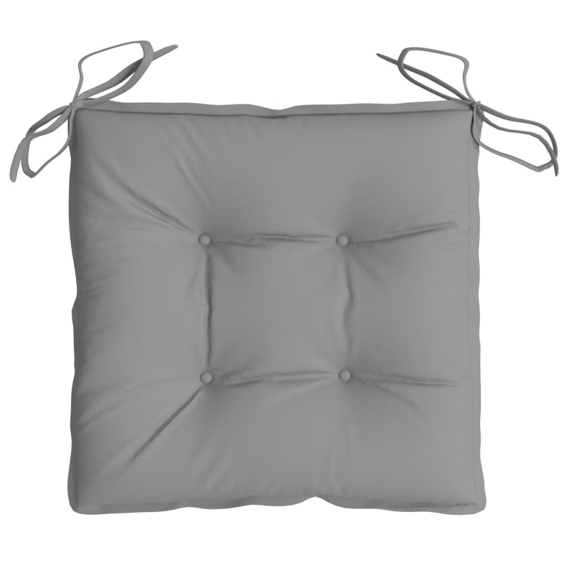 Chair Cushions 4 pcs Grey 50x50x7 cm Oxford Fabric Payday Deals