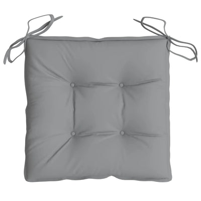 Chair Cushions 6 pcs Grey 40x40x7 cm Oxford Fabric Payday Deals