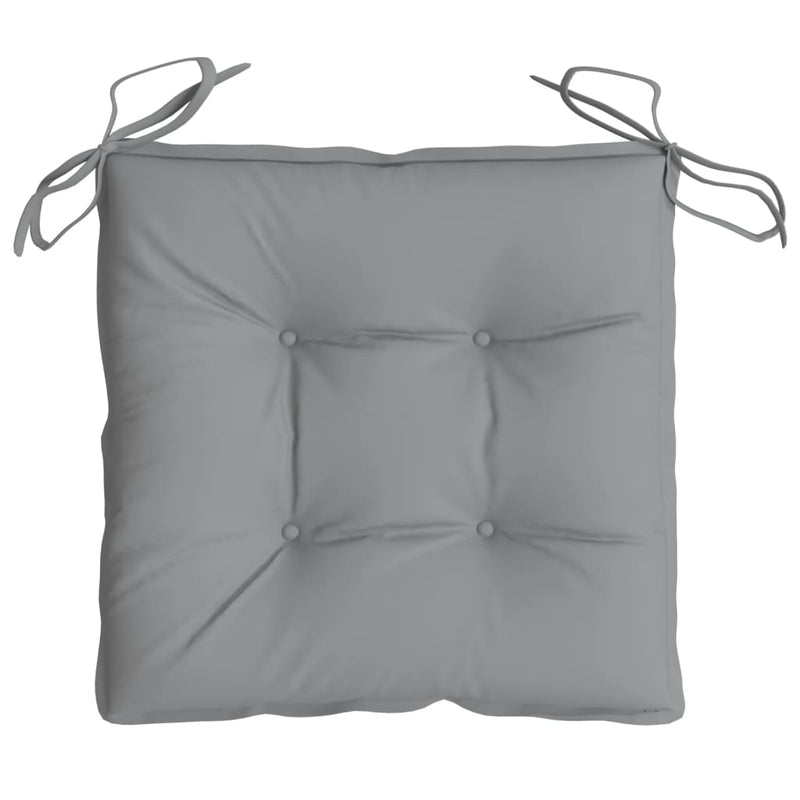 Chair Cushions 6 pcs Grey 40x40x7 cm Oxford Fabric Payday Deals