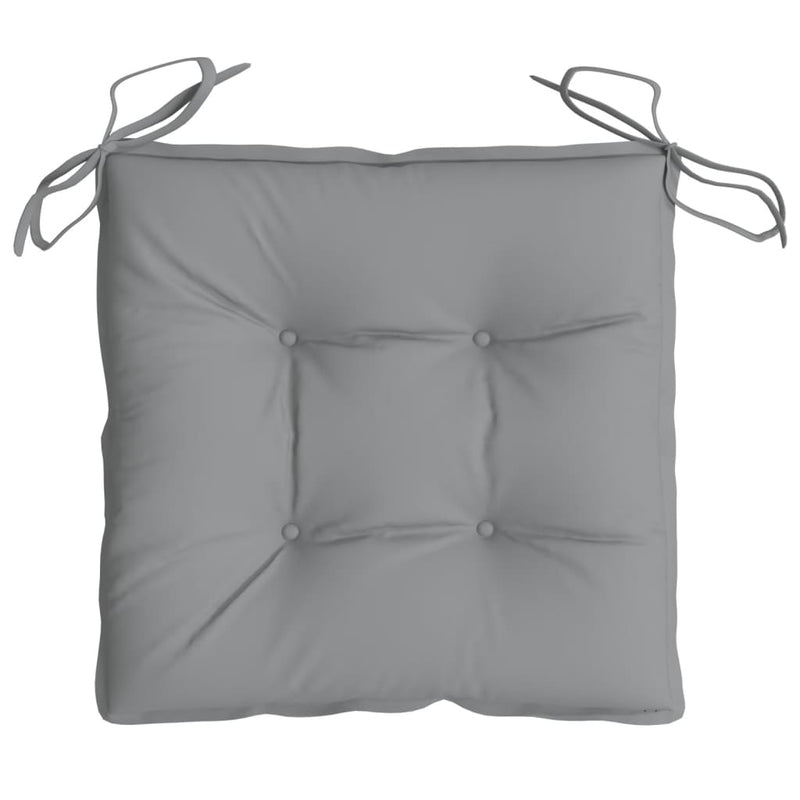 Chair Cushions 6 pcs Grey 40x40x7 cm Oxford Fabric Payday Deals