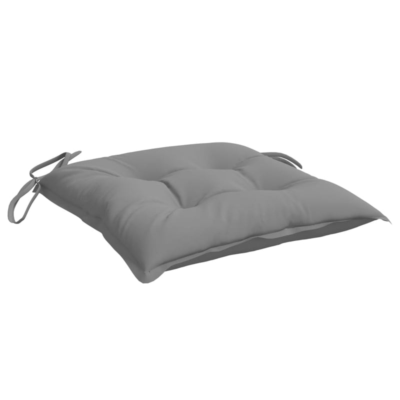 Chair Cushions 6 pcs Grey 50x50x7 cm Oxford Fabric Payday Deals