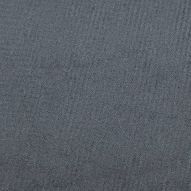 Chaise Longue Dark Grey Velvet Payday Deals