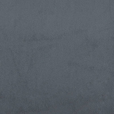 Chaise Longue Dark Grey Velvet Payday Deals
