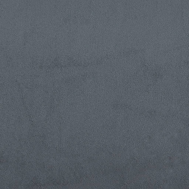 Chaise Longue Dark Grey Velvet Payday Deals