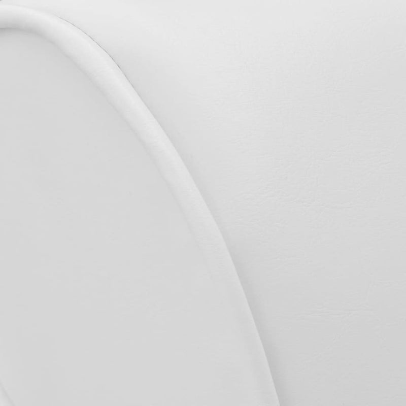 Chaise Longue White Faux Leather Payday Deals