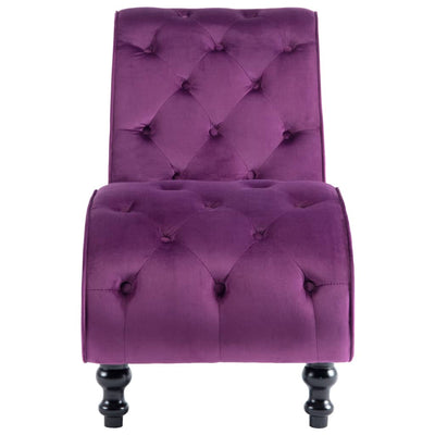 Chaise Lounge Purple Velvet Payday Deals