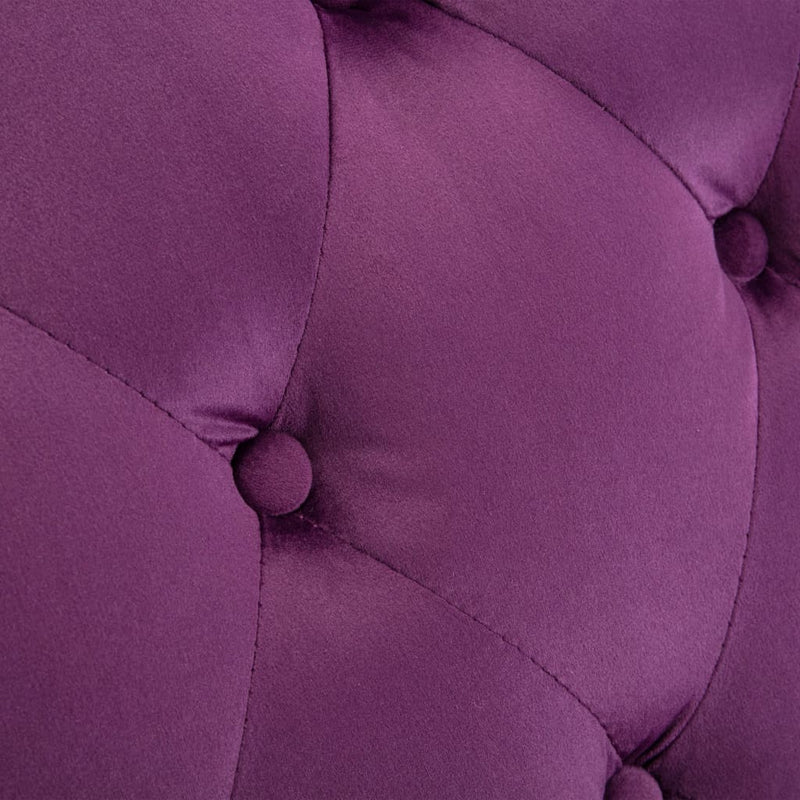 Chaise Lounge Purple Velvet Payday Deals