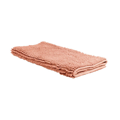 Chenille Toggle Bath Mat 50 x 80cm Coral Payday Deals