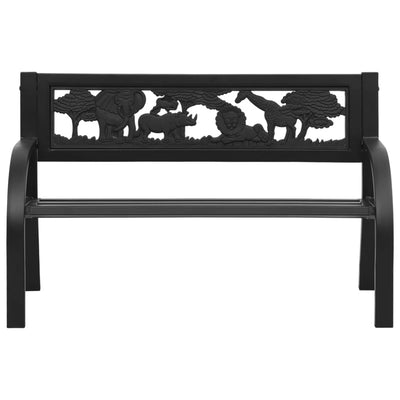 Children Garden Bench 86 cm Steel Payday Deals