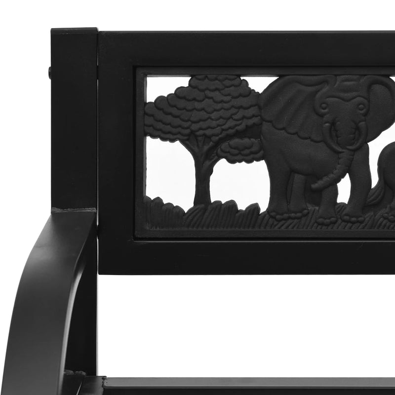 Children Garden Bench 86 cm Steel Payday Deals