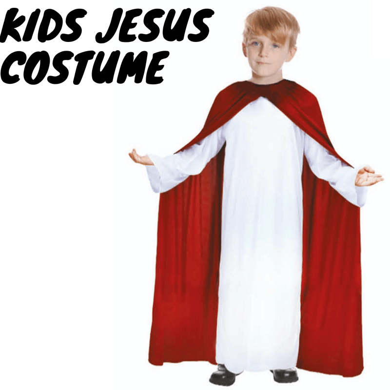 Childrens Kids Jesus Costume Holy Christ Fancy Dress Up Party Moses Religious Church Payday Deals