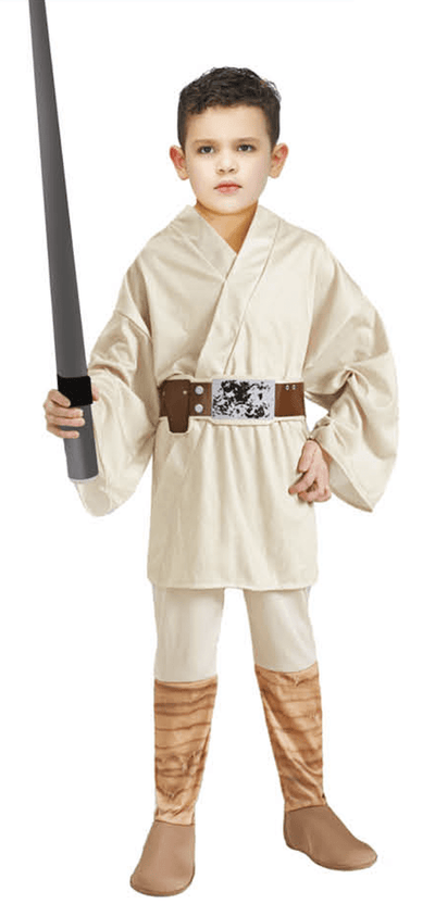 Childrens Space Warrior Costume Jedi Party Master Boys Kids Payday Deals