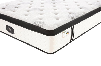 Chiro 7 Zone Latex Euro Top 35cm Pocket Spring Mattress - Double Size Payday Deals