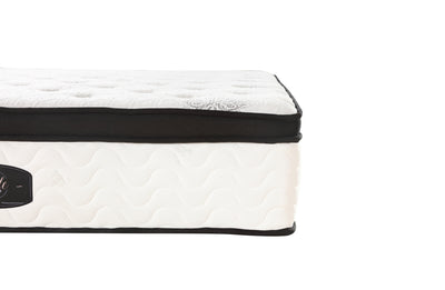 Chiro 7 Zone Latex Euro Top 35cm Pocket Spring Mattress - Double Size Payday Deals